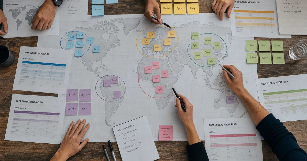 Multi-market media agency selection: one review across markets