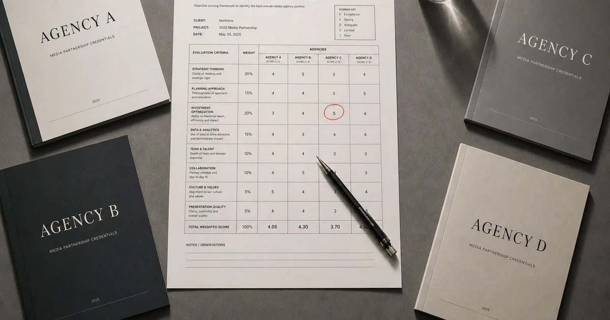 Media agency selection criteria: what predicts a good partnership